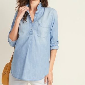 Old Navy denim top